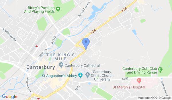 01 Canterbury Taekwondo location Map