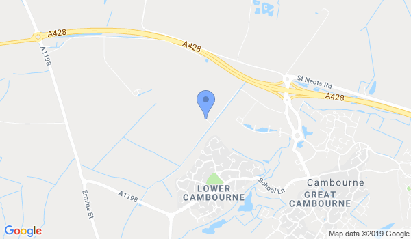 Associated Karate Schools - Cambourne Karate School location Map