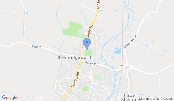 Associated Karate Schools - Sawbridgeworth location Map