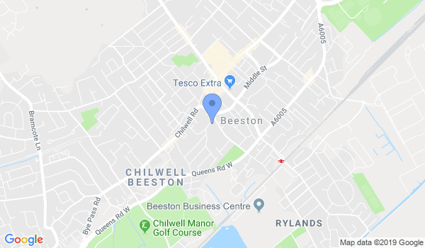 Beeston Tetsudo Club location Map