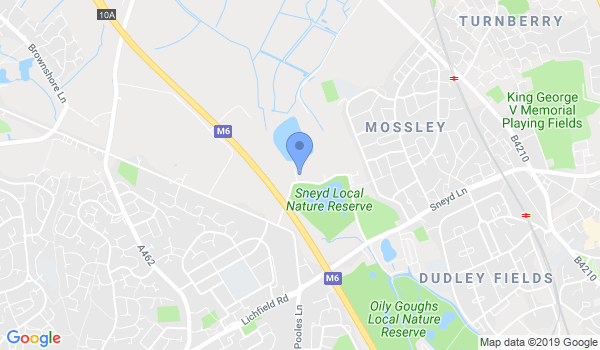 Bloxwich Taekwondo location Map