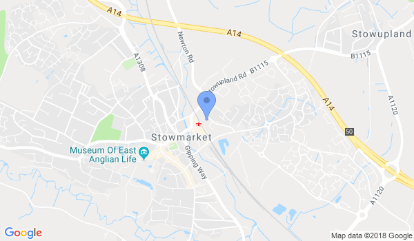 Blackwell Academy Stowmarket location Map