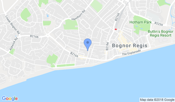 Bognor Regis Ju Jitsu Club (Kyushin Ryu Ju Jitsu Association) location Map
