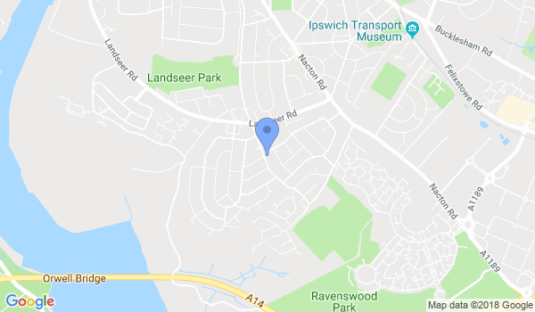 Bujinkan Ipswich Dojo location Map