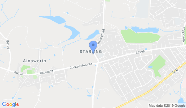 Bury Martial Arts Academy location Map