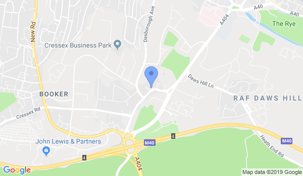 Bytomic Tae Kwon Do High Wycombe location Map