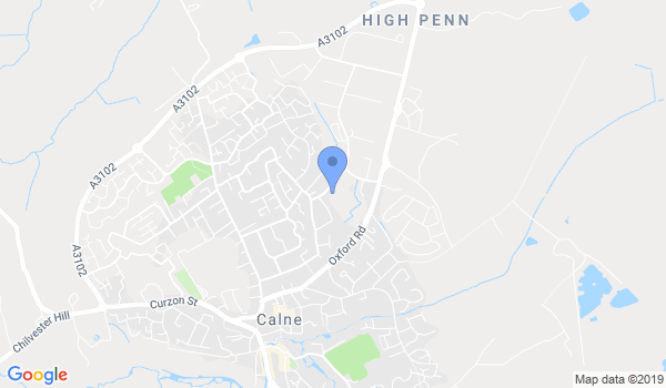 Calne TAGB Tae Kwon-Do & Self-Defence location Map