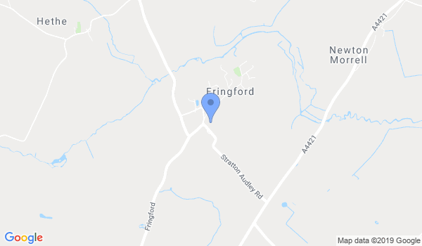 Canderford Karate location Map