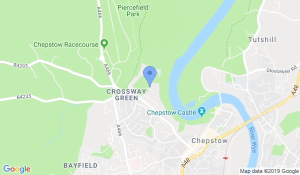 Chepstow United Sport Karate Organisation location Map