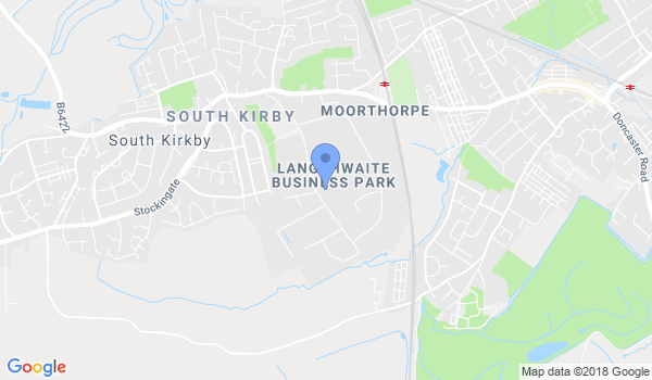 Chuldow Martial Arts South Kirkby location Map