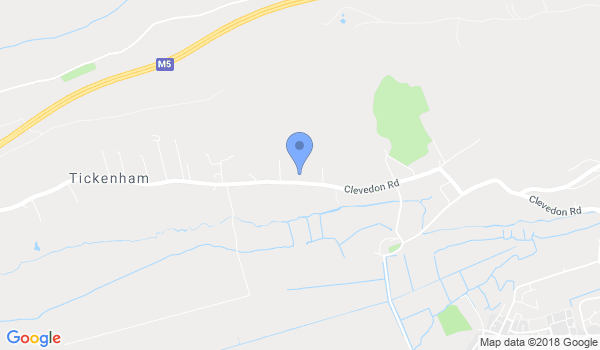 Clevedon Karate Kai location Map