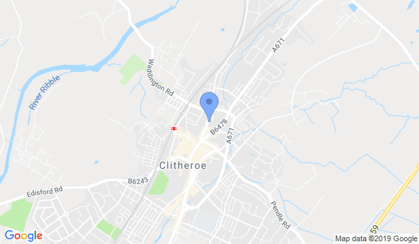 Clitheroe Freestyle Ju-Jitsu (Inc. Lankin-Fa Ju-Jitsu) location Map