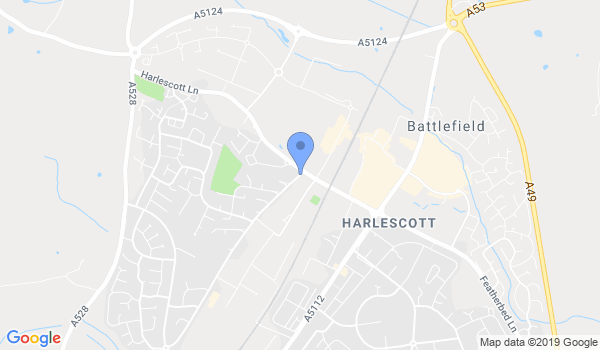 Cotterill Martial Arts location Map