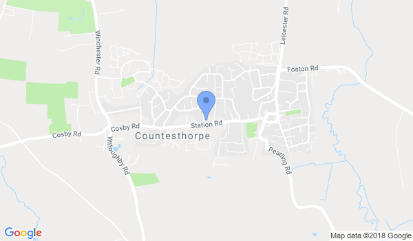 Countesthorpe Judo Club location Map