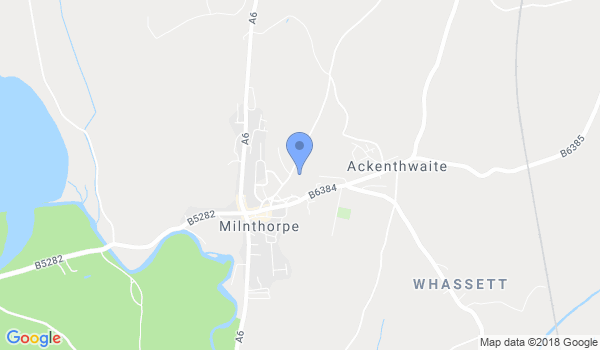 Cumbria Taekwondo Milnthorpe location Map