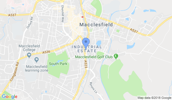 THE DOJO Macclesfield Martial Arts & Fitness location Map