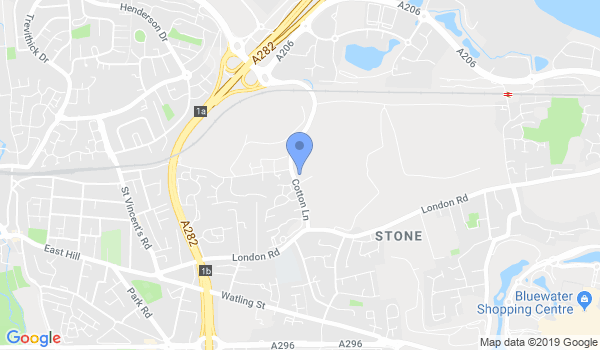 Dartford Judo Club location Map