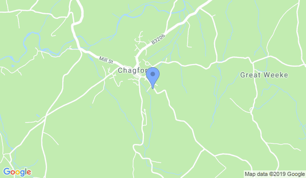 Dartmoor Karate location Map