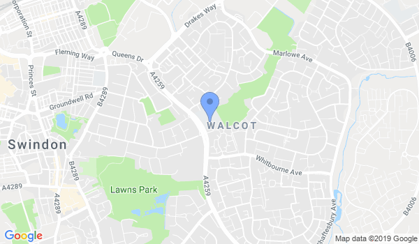 Defence Lab Swindon location Map