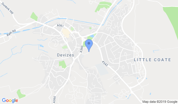 Devizes TAGB Tae Kwon Do location Map