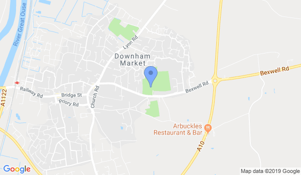 Downham Market Karate Club location Map