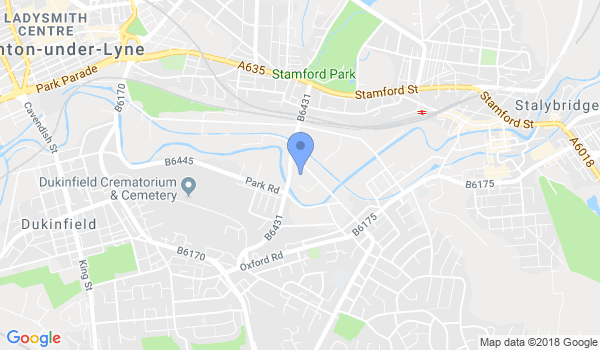 Tameside Freestyle Karate and Self Defence location Map