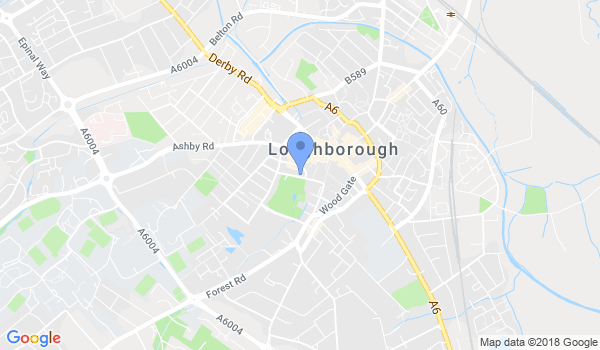 East Midlands Martial Arts location Map