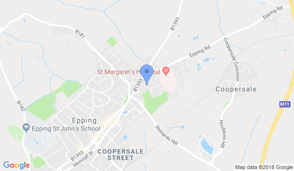 EmptyHands KaraTe School location Map