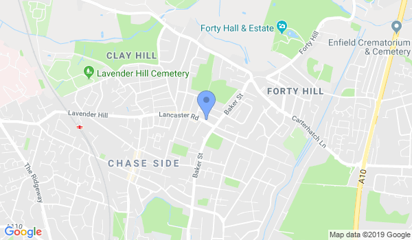 Enfield Town Karate Club location Map