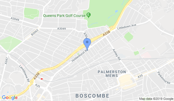 Bournemouth Filipino Boxing location Map