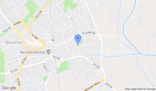 GKR Karate Beverley location Map