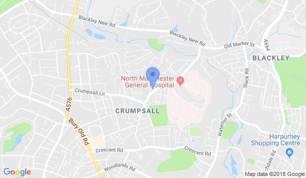 GKR Karate Crumpsall location Map