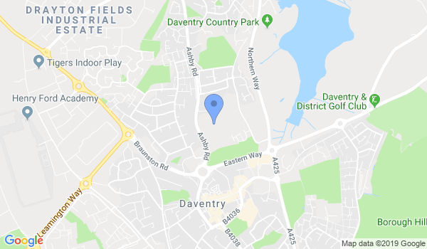GKR Karate Dallington location Map