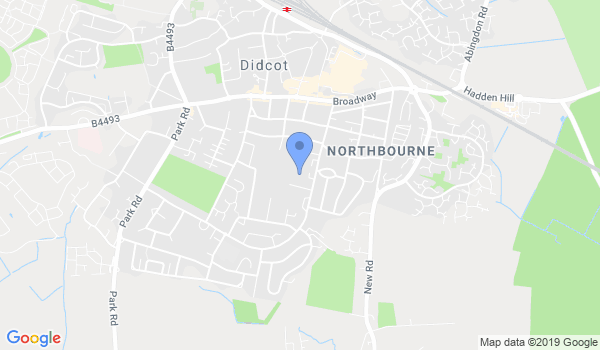 GKR Karate Didcot location Map