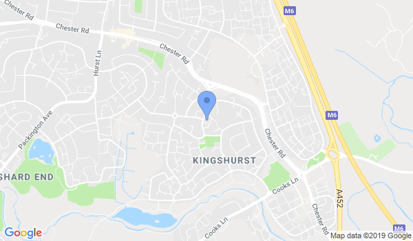 GKR Karate - Kingshurst location Map