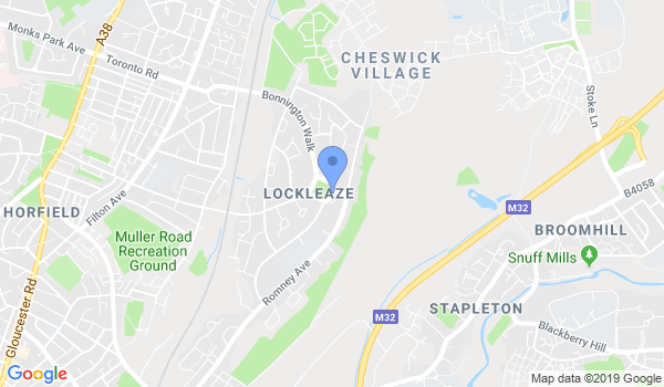 GKR Karate Lockleaze location Map