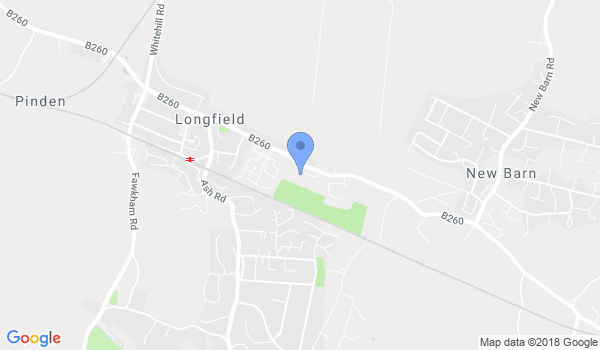 GKR Karate Longfield location Map