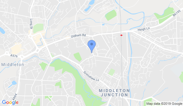 GKR Karate - Middleton Kenyon Lane location Map