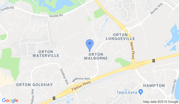 GKR Karate Orton location Map