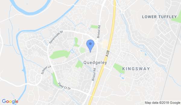 GKR Karate Quedgeley location Map