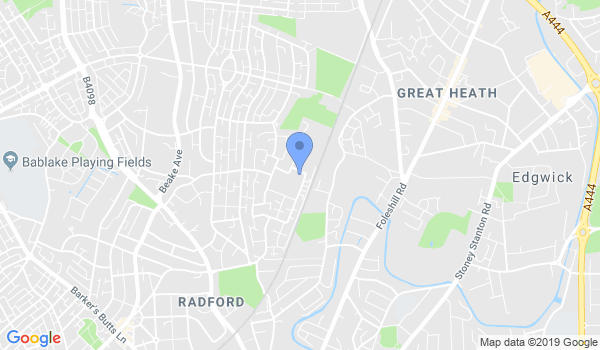 GKR Karate - Radford location Map