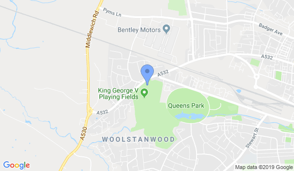 GKR Karate Rothwell location Map