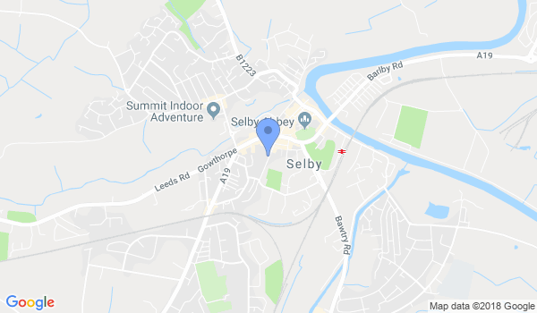 GKR Karate - Selby location Map