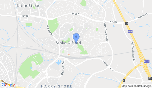 GKR Karate Stoke Gifford location Map