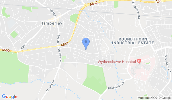GKR Karate Timperley location Map