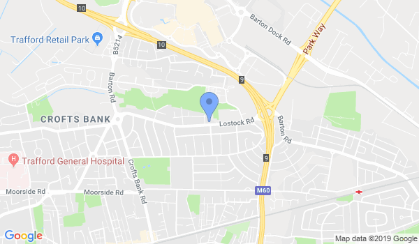 GKR Karate Urmston location Map