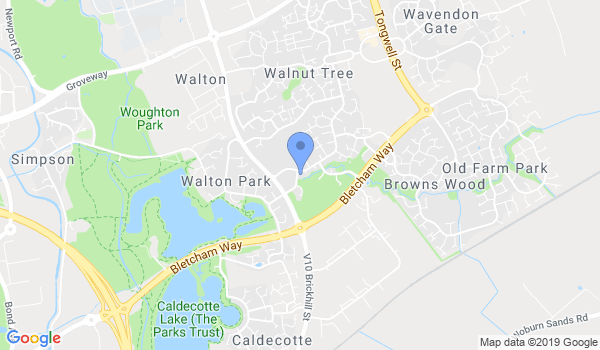 GKR Karate - Walnut Tree location Map