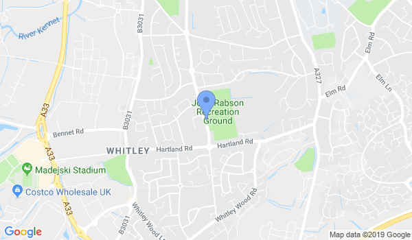 GKR Karate - Whitley location Map