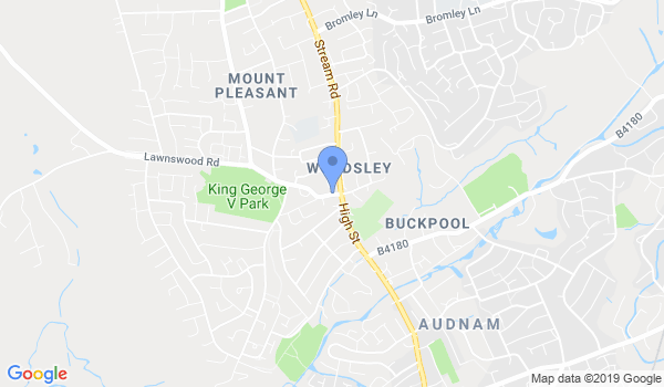 GKR Karate - Wordsley location Map