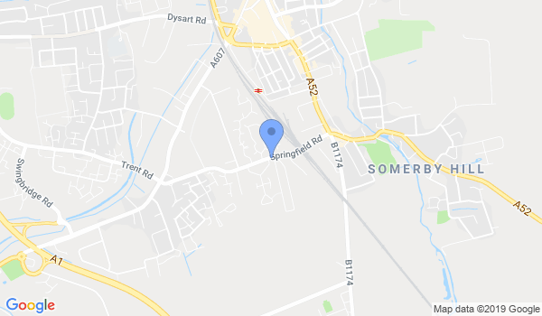 Grantham Karate location Map